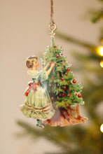 Load image into Gallery viewer, Trimming Tree Vintage Iron Ornament