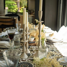 Load image into Gallery viewer, Large Cream Imani Candle Holder