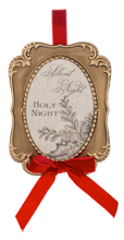 Load image into Gallery viewer, Vintage Holiday Sentiment Ornaments