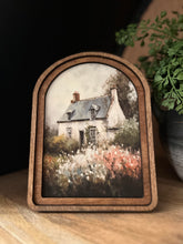 Load image into Gallery viewer, Arched Spring Cottage Painting Art