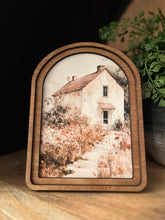 Load image into Gallery viewer, Arched Muted Cottage Art