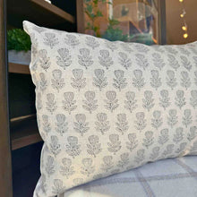 Load image into Gallery viewer, Neutral Block Printed Lumbar Pillow