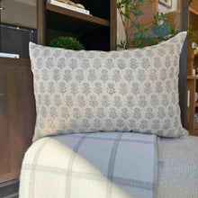 Load image into Gallery viewer, Neutral Block Printed Lumbar Pillow