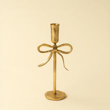 Load image into Gallery viewer, Bow Forged Candlestick