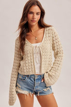 Load image into Gallery viewer, Lily Crochet Cardigan