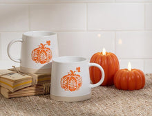 Load image into Gallery viewer, Orange Pumpkin LED Candle