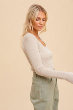 Load image into Gallery viewer, Shelly Scalloped Knit Top