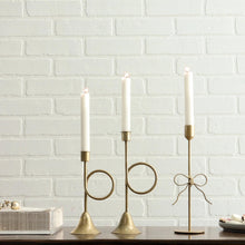 Load image into Gallery viewer, French Horn Taper Candle holders