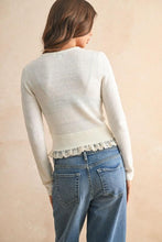 Load image into Gallery viewer, Audrey Lace Trim Detail Top
