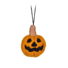 Load image into Gallery viewer, Mini Felt Pumpkin Ornament