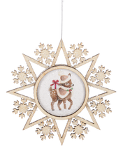 Load image into Gallery viewer, Holiday Snowflake Ornaments