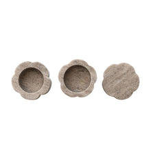 Load image into Gallery viewer, Marble Scalloped Stackable Pinch Pots
