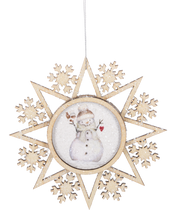 Load image into Gallery viewer, Holiday Snowflake Ornaments