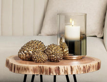 Load image into Gallery viewer, Gold Pinecone Figurine