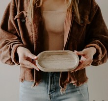 Load image into Gallery viewer, Small Rustic Wood Tray