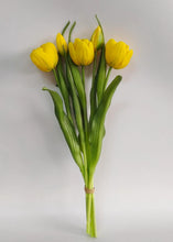 Load image into Gallery viewer, 16.5" Yellow Fresh Touch Late Tulip Bundle