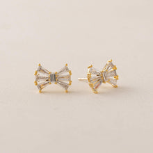 Load image into Gallery viewer, Camille Bow Studs