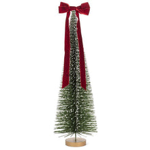 Load image into Gallery viewer, Red Velvet Bow Glitter Tree