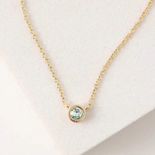 Load image into Gallery viewer, August Birthstone Necklace