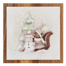 Load image into Gallery viewer, Playful Winter Scene Animal Blocks