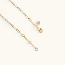 Load image into Gallery viewer, Petite Paperclip Necklace