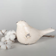 Load image into Gallery viewer, Ivory Ceramic Bird