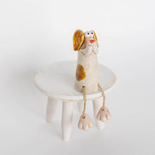 Load image into Gallery viewer, Sitting Ceramic Dog