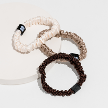 Load image into Gallery viewer, Macciato Silk Hair Ties