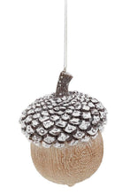 Load image into Gallery viewer, Large Rustic Acorn Ornament
