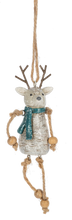 Load image into Gallery viewer, Dangle Leg Deer Ornament