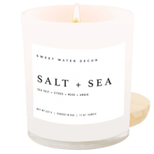 Load image into Gallery viewer, Salt and Sea Candle