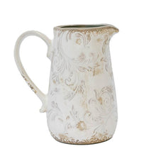 Load image into Gallery viewer, Pale Blue Flowers Small Pitcher