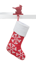 Load image into Gallery viewer, Iron Cardinal Stocking Holder