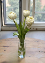 Load image into Gallery viewer, 15" White Fresh Touch Peony Tulip Bundle
