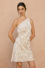 Load image into Gallery viewer, Hannah Ruched Mini Dress