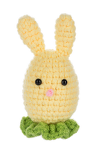 Load image into Gallery viewer, Crochet Bunny Head Figurine