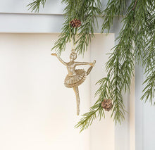Load image into Gallery viewer, Glitter Ballerina Ornament