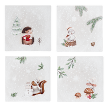 Load image into Gallery viewer, Playful Woodland Animal Coasters