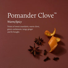 Load image into Gallery viewer, Gold Tin Pomander Clover