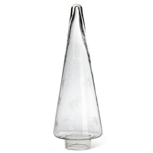 Load image into Gallery viewer, Clear Glass Star Cone Tree