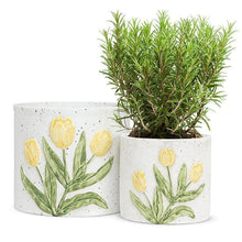 Load image into Gallery viewer, Yellow Tulip Planter