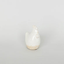Load image into Gallery viewer, Cream Ceramic Rooster