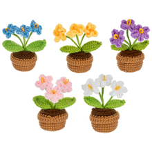 Load image into Gallery viewer, Knit Mini Flower Pot