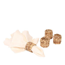 Load image into Gallery viewer, Palma Natural Napkin Rings