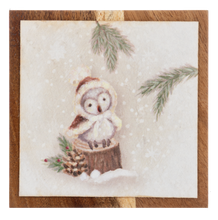Load image into Gallery viewer, Playful Winter Scene Animal Blocks