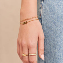 Load image into Gallery viewer, Slim Paperclip Bracelet