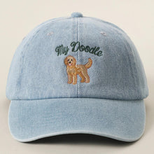 Load image into Gallery viewer, My Doodle Embroidered Denim Hat