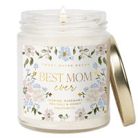 Load image into Gallery viewer, Floral Best Mom Ever Candle