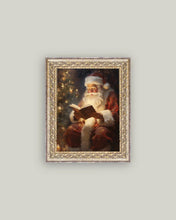 Load image into Gallery viewer, Classic Santa Framed Art