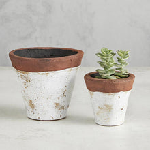 Load image into Gallery viewer, Large Planter with Distressed Finish